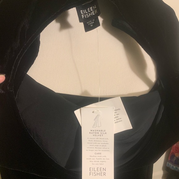 Eileen Fisher Black Maxi Dress - Picture 7 of 8